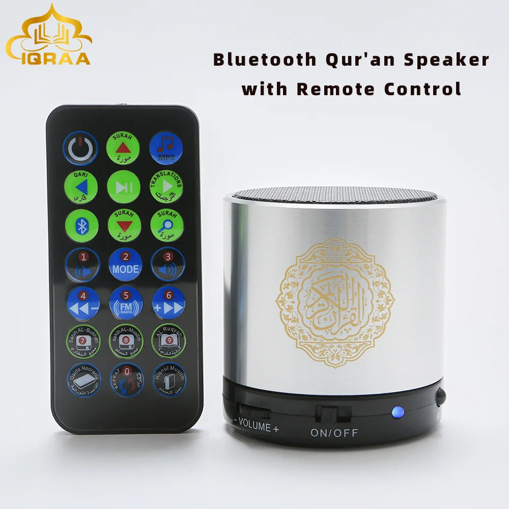 Muslim Bluetooth Quran Speaker APP Control Lamp Speakers for Gift