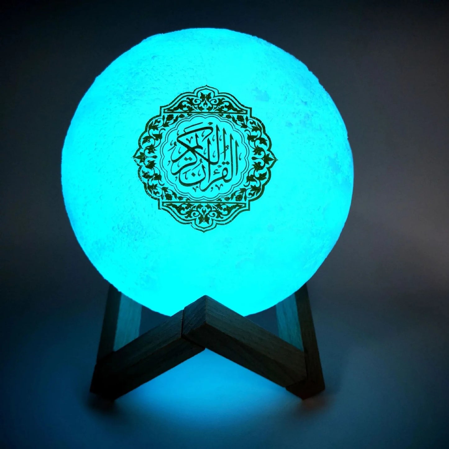 Azan Islamic Quran Speaker Night Light MP3 App Control Lamp